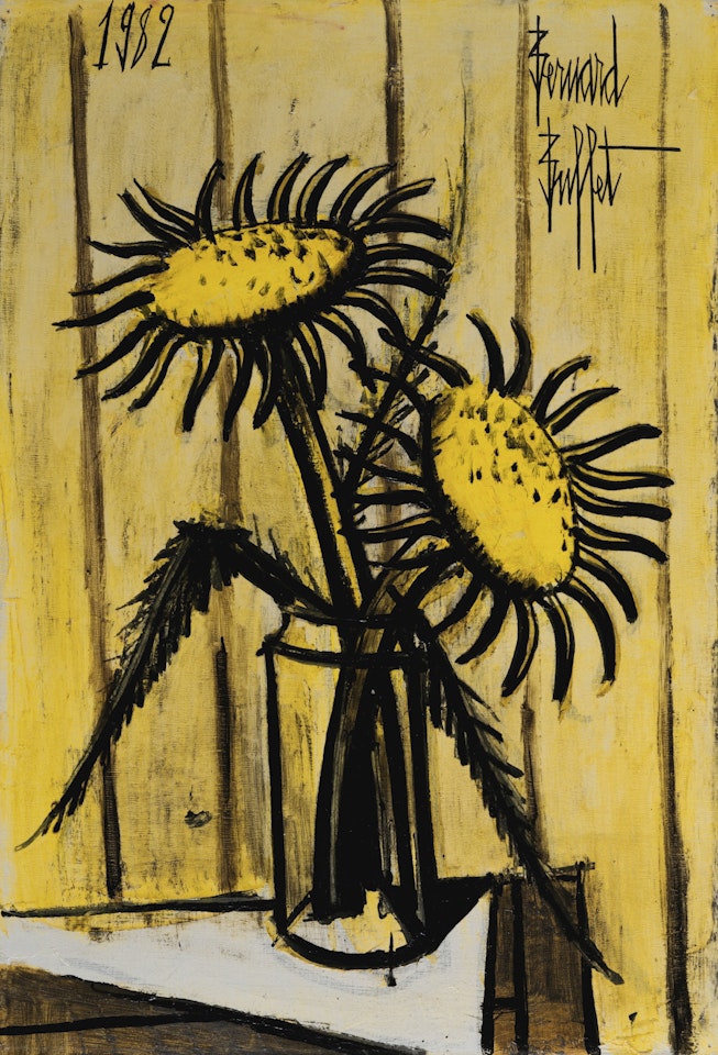 DEUX TOURNESOLS by Bernard Buffet