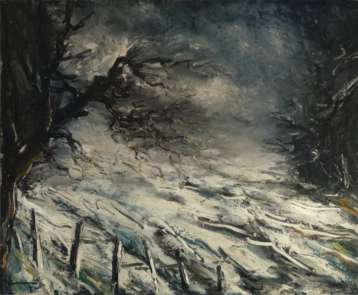 PAYSAGE SOUS LA NEIGE by Maurice de Vlaminck