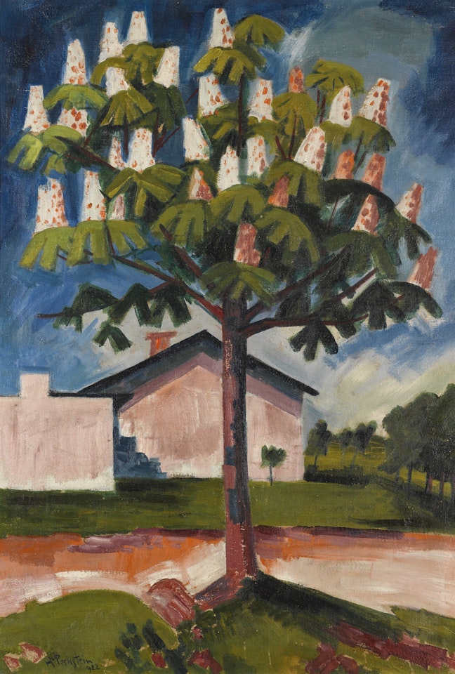 KASTANIENBAUM (CHESTNUT TREE) by Max Pechstein