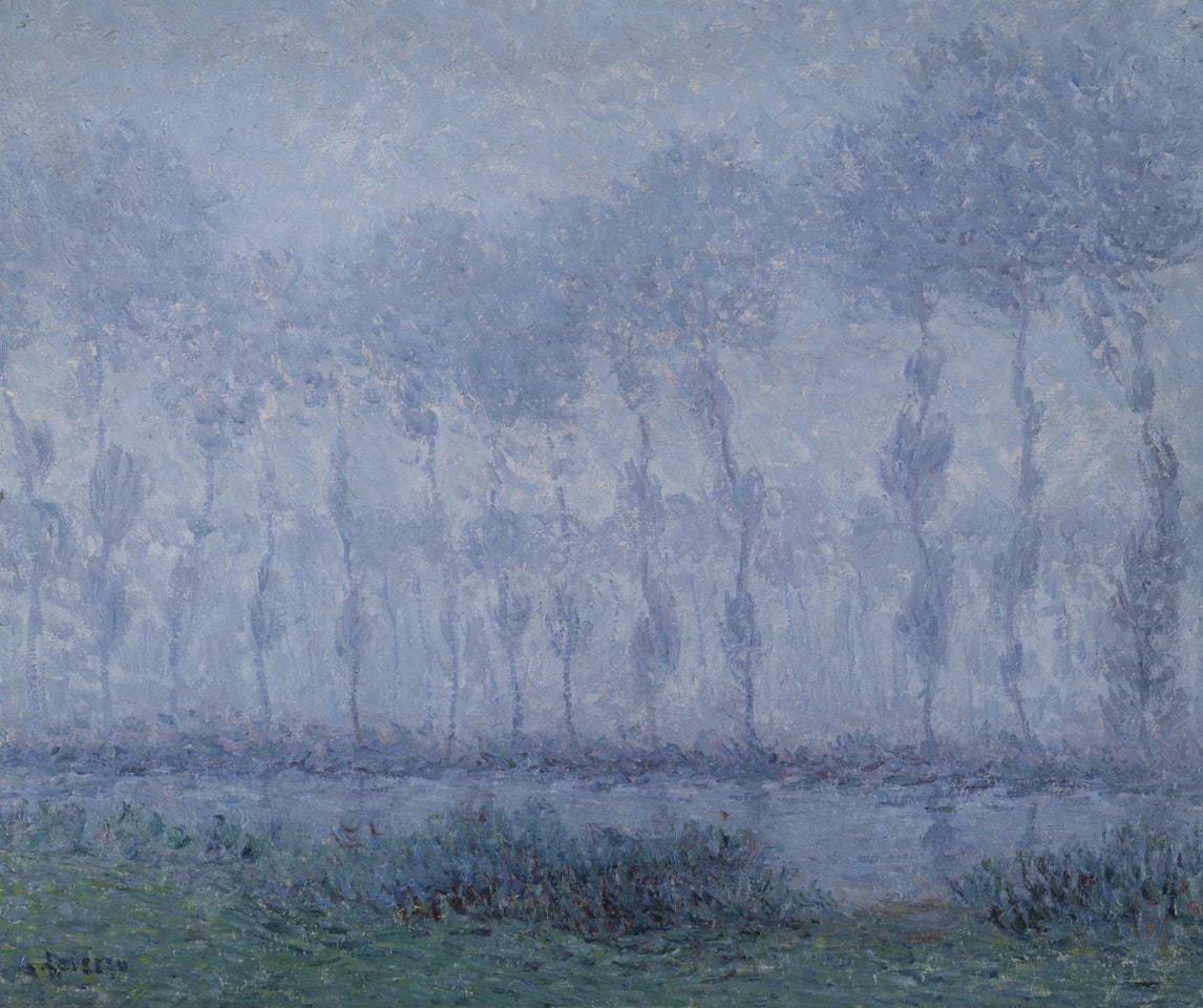 BRUME SUR L’EURE, SAINT-CYR by Gustave Loiseau