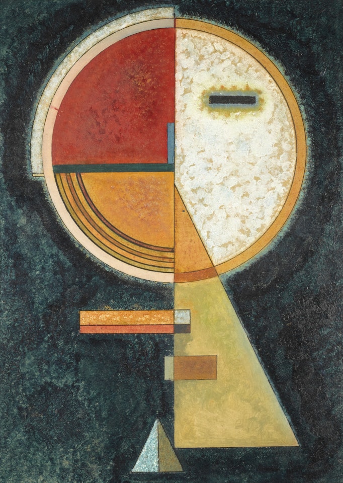 UNFESTER AUSGLEICH (UNSTABLE COMPENSATION) by Wassily Kandinsky