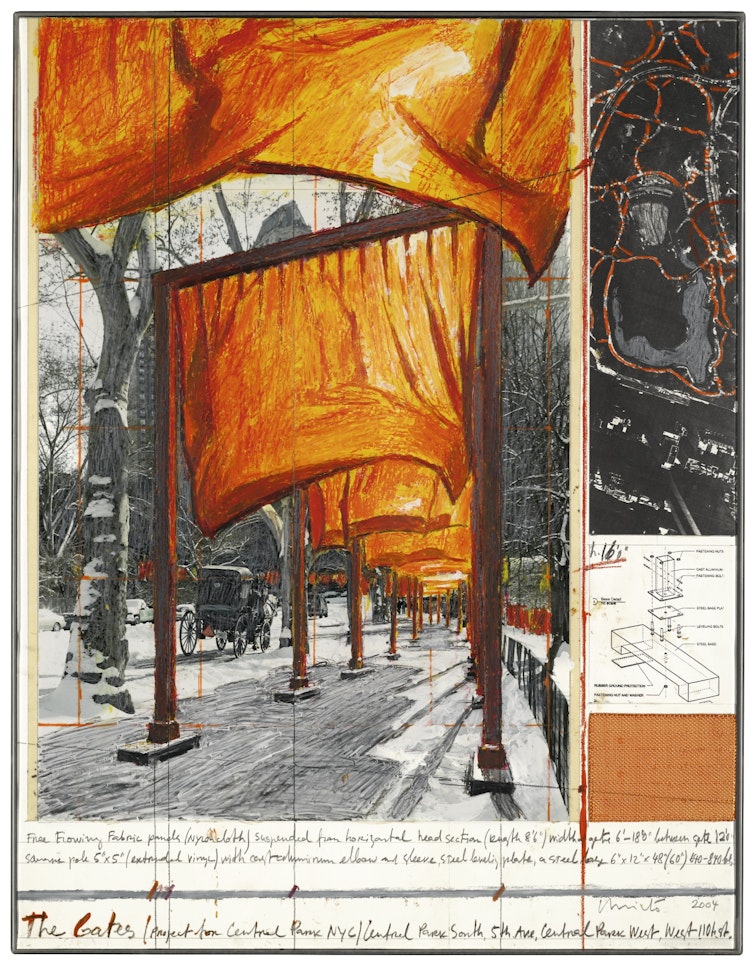 THE GATES (PROJECT FOR CENTRAL PARK NYC) by Christo