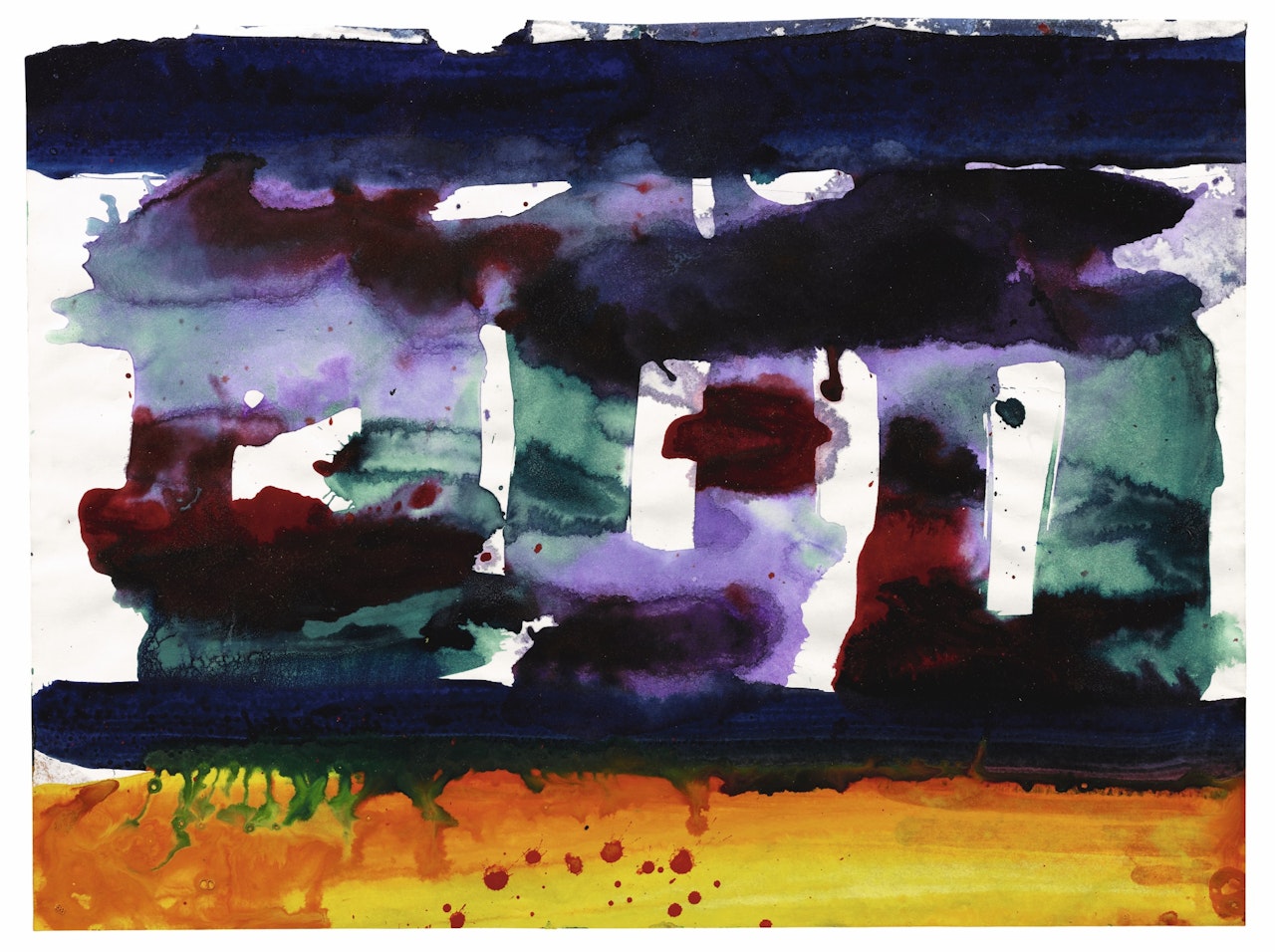 UNTITLED by Sam Francis
