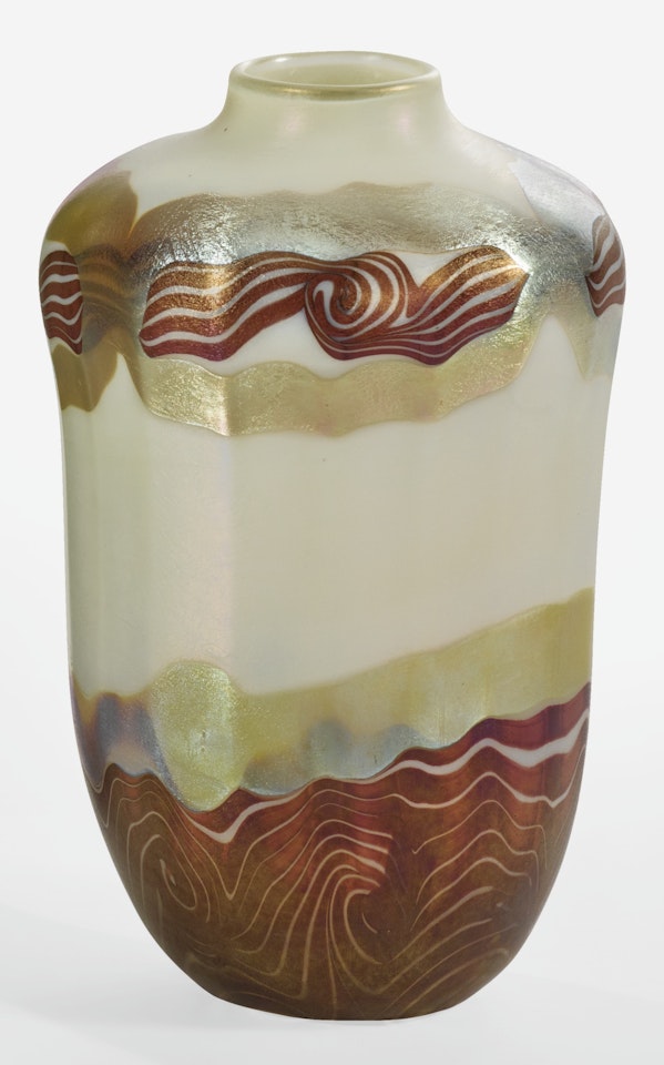DECORATED VASE by Tiffany Studios