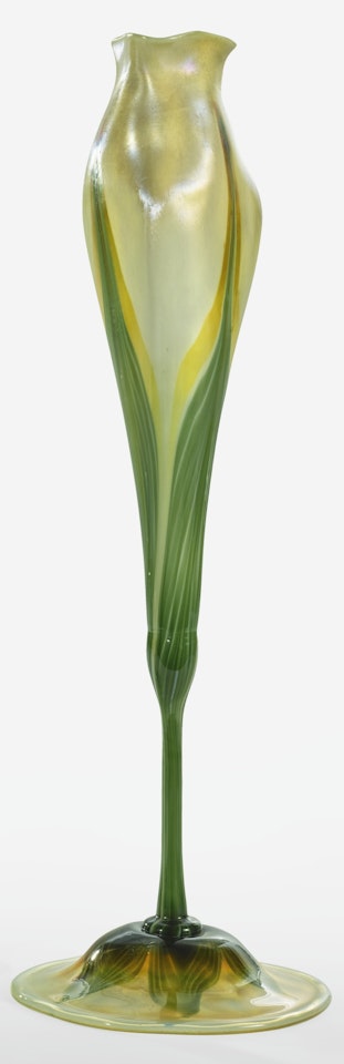 "CALYX" FLOWERFORM VASE by Tiffany Studios