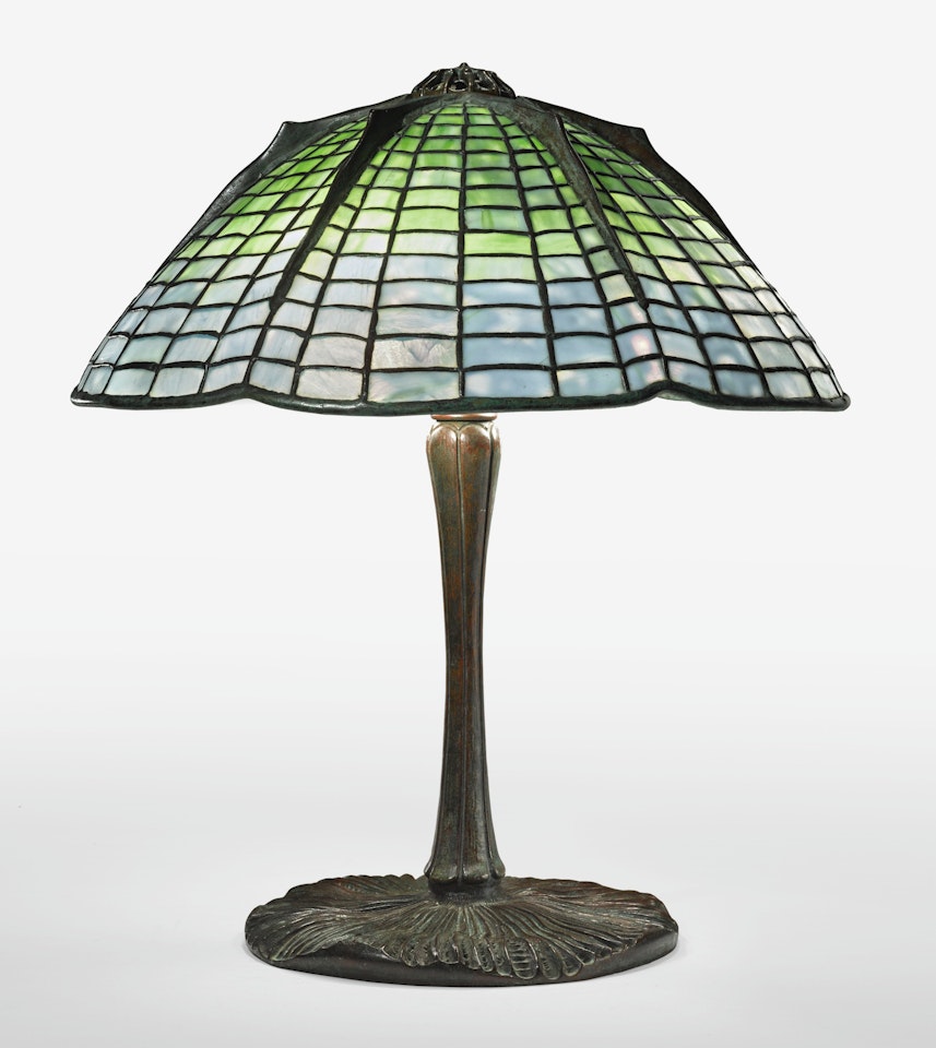 "SPIDER" TABLE LAMP by Tiffany Studios