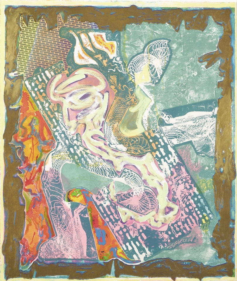 AIN GHAZAL VARIATION by Frank Stella