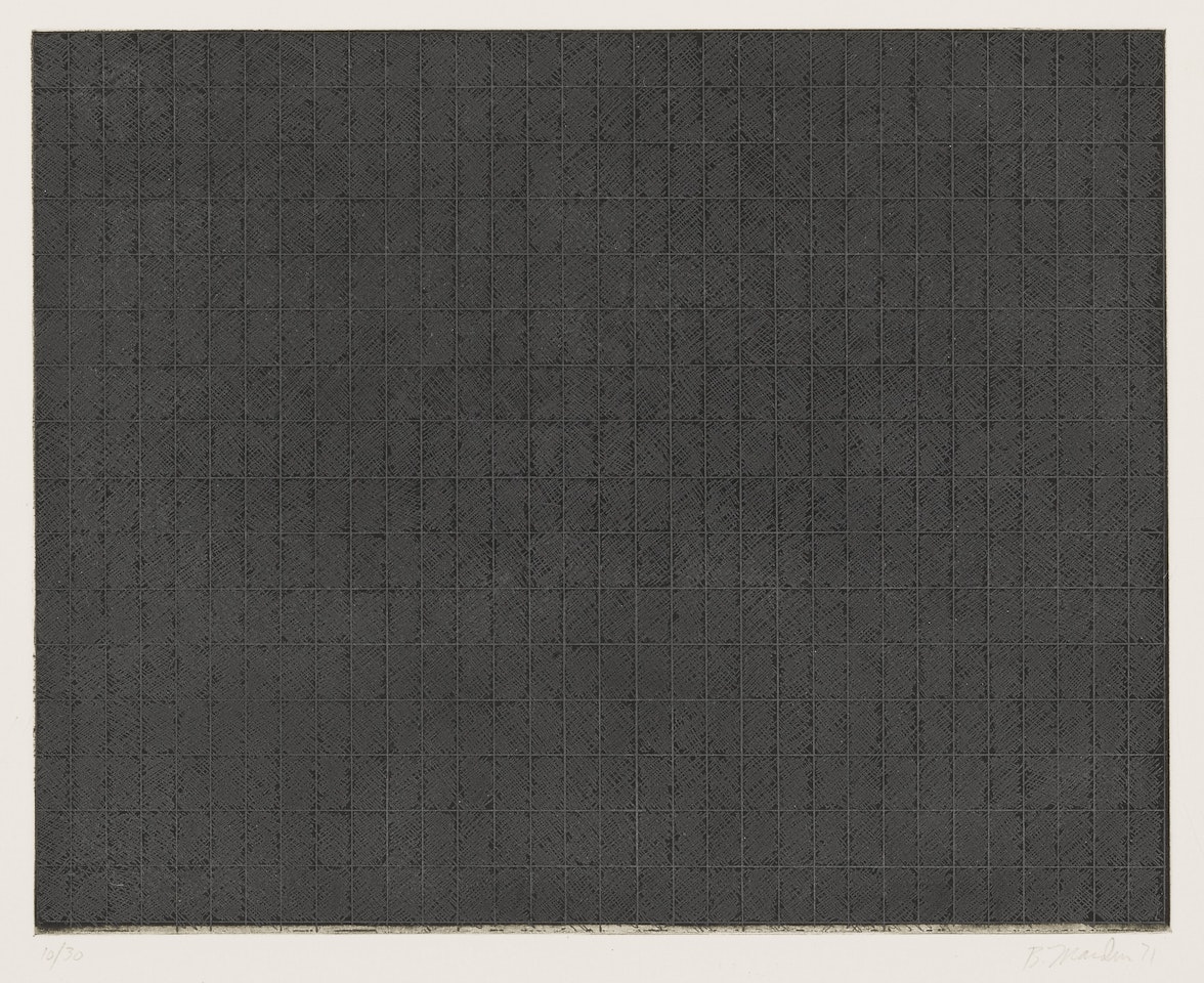 TEN DAYS (L. 20 (E)) by Brice Marden