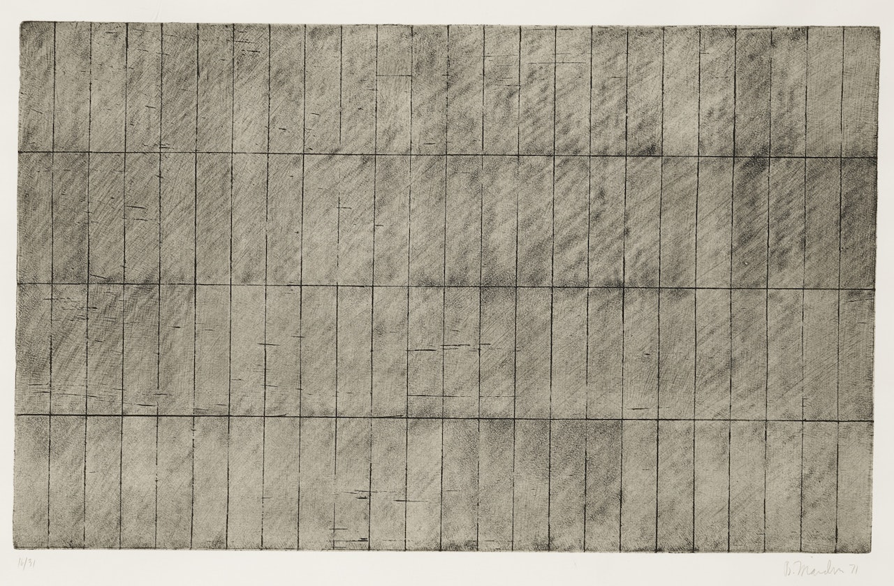 GRID II (LEWISON 18) by Brice Marden