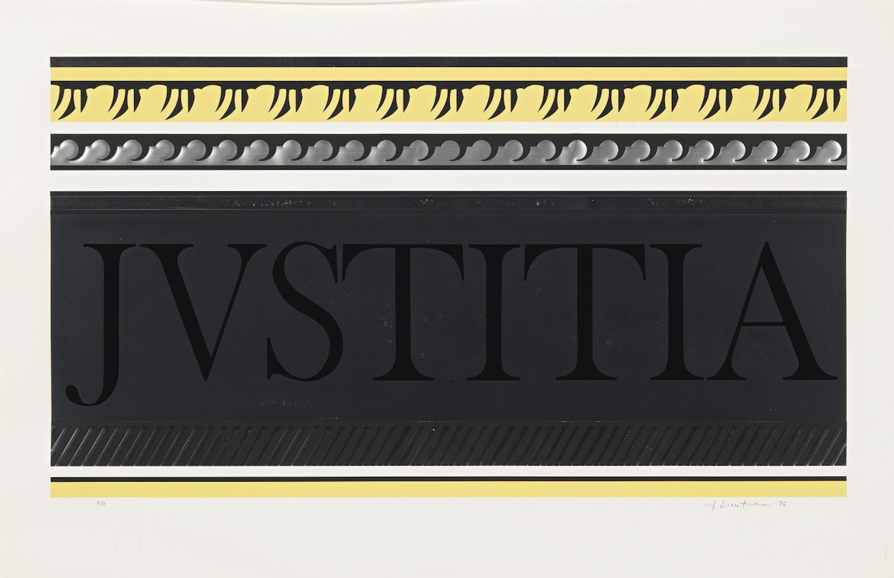 ENTABLATURE X (C. 147) by Roy Lichtenstein