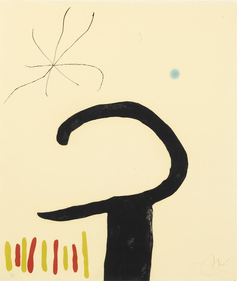 ESPRIU - MIRÓ (D. 875; SEE C. BKS. 197) by Joan Miró