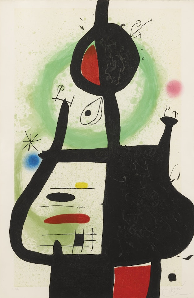 LA SORCIÈRE (D. 519) by Joan Miró