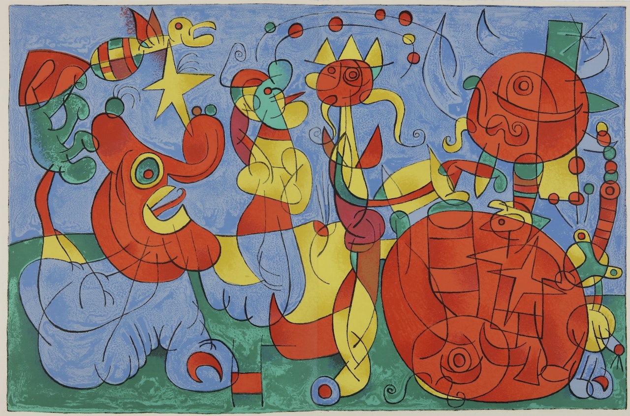 UBU ROI (C. BKS. 107) by Joan Miró