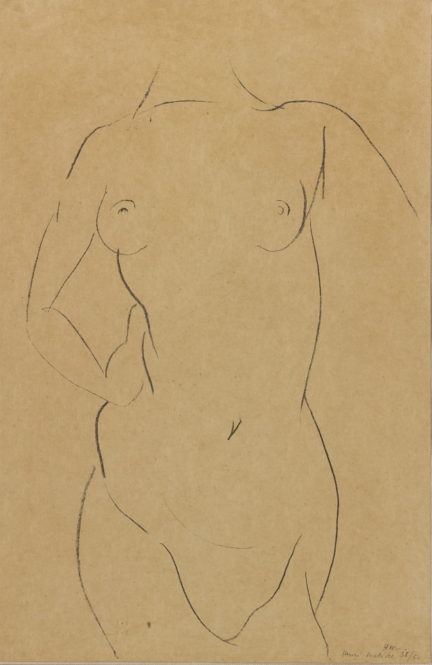 TORSE DE FACE (D. 407) by Henri Matisse