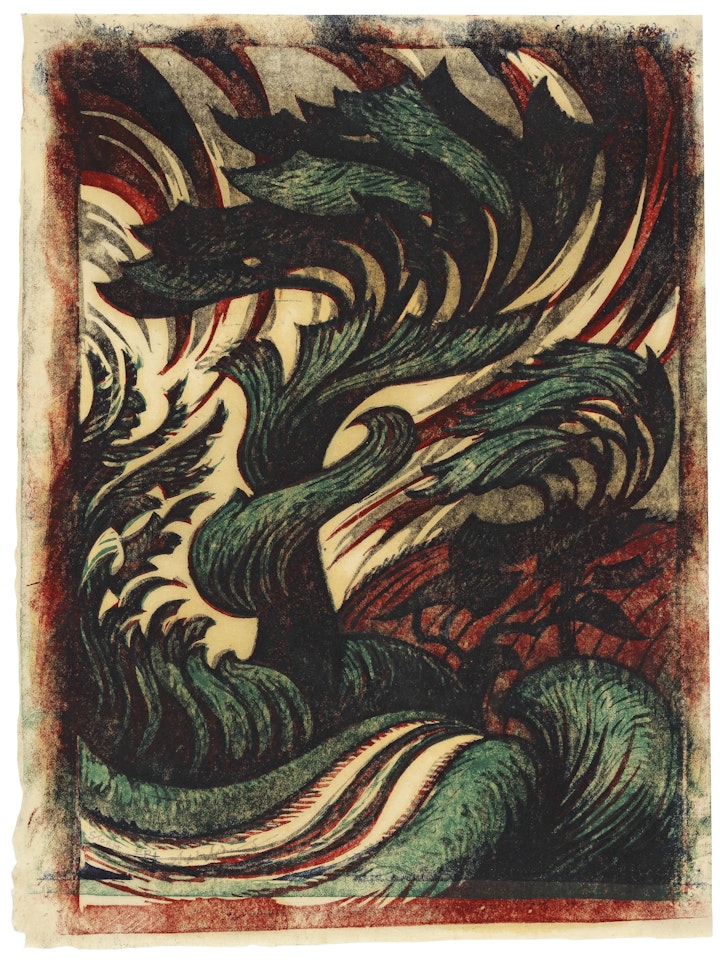 STORM (C. SA 34) by Sybil Andrews