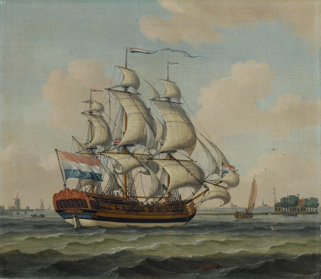 MARINE SCENE by Dutch School