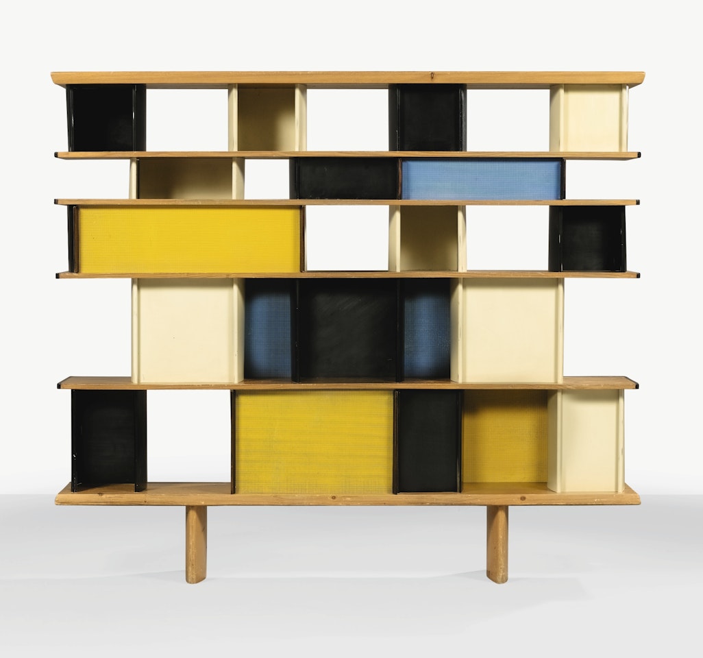 MAISON DU MEXIQUE BOOKCASE by Charlotte Perriand