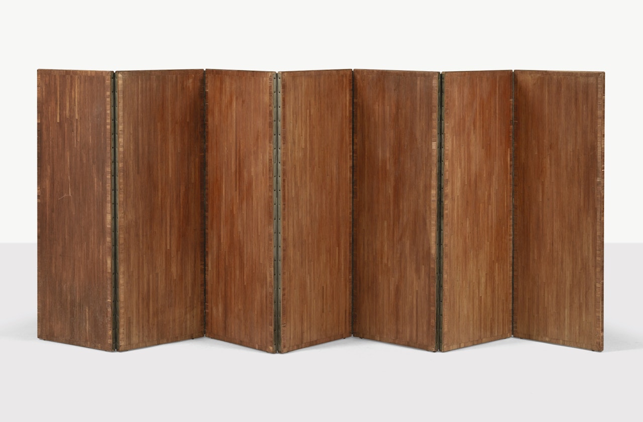 SIX PANEL SCREEN by Jean-Michel Frank