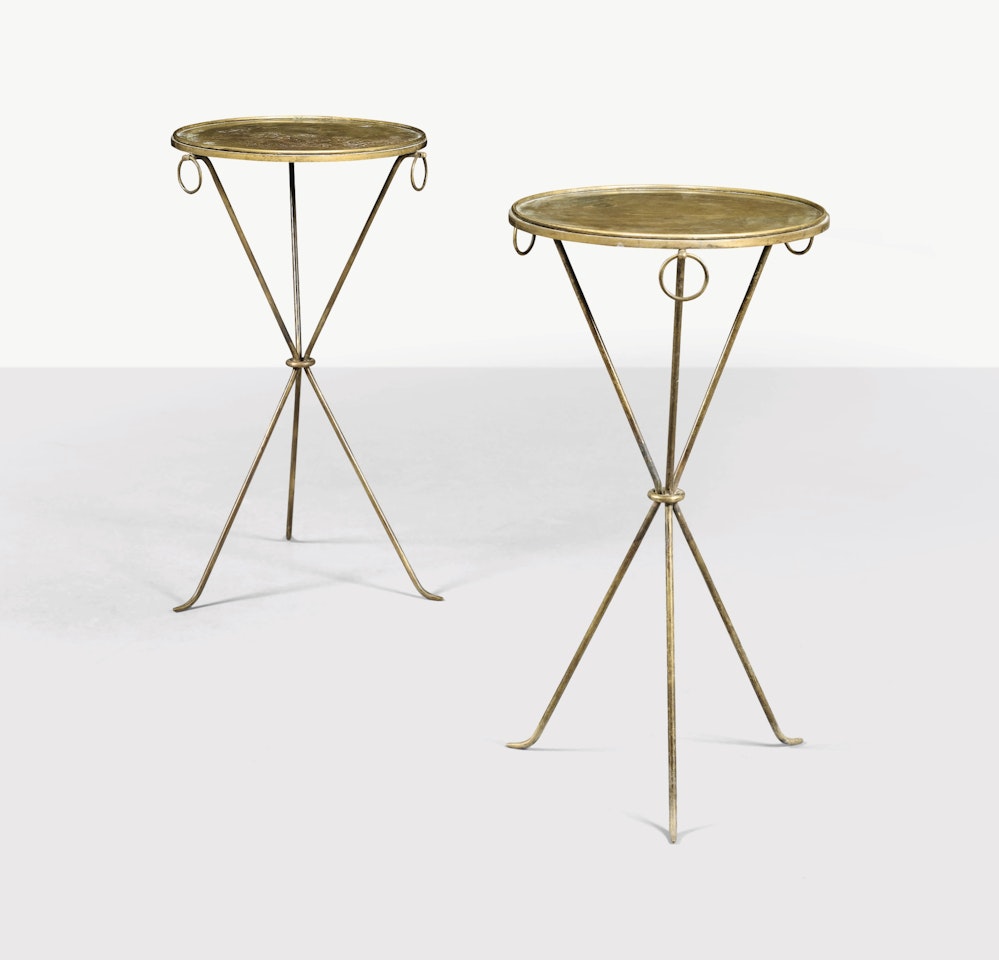 PAIRE OF SIDE TABLES by Jean-Michel Frank