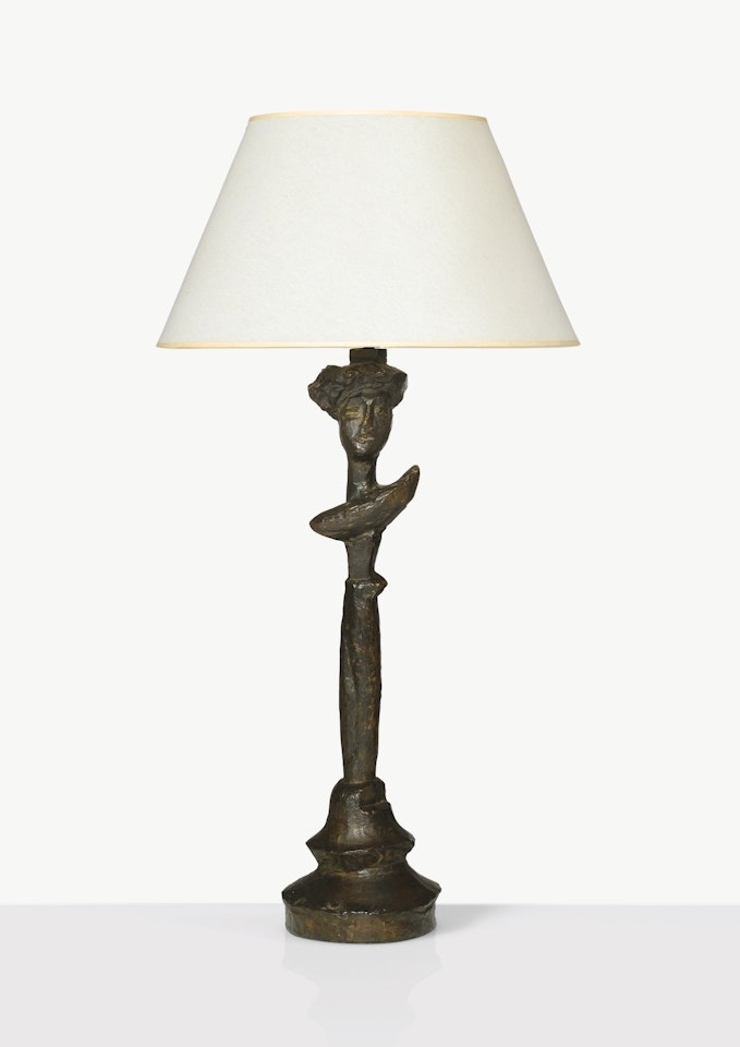 TABLE LAMP, MODEL CALLED ECOSSAIS by Alberto Giacometti