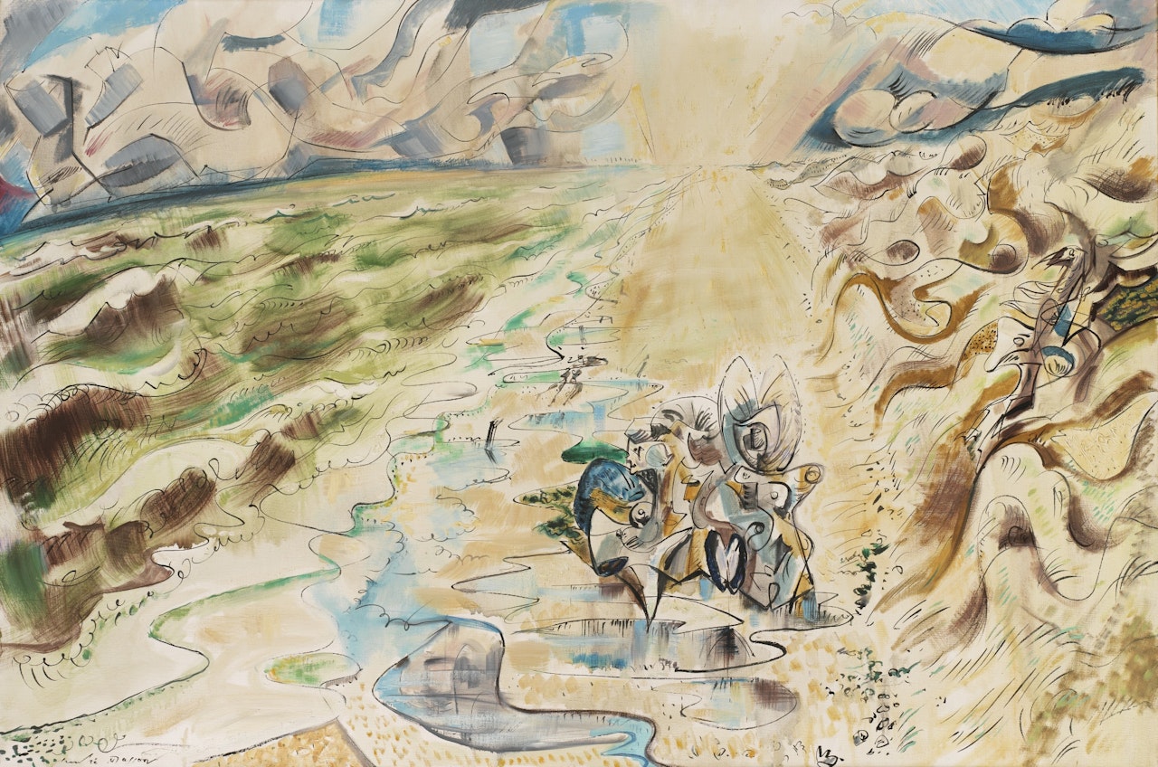 LES NÉRÉIDES DES MERS DU NORD by André Masson