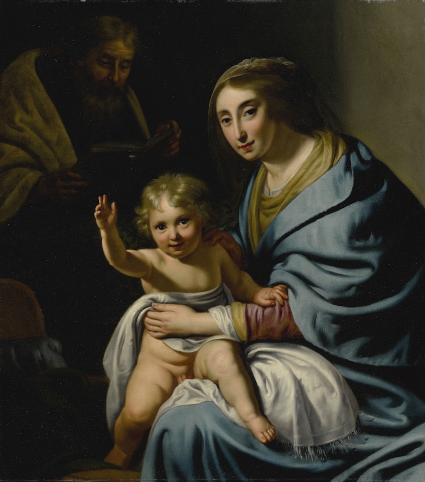 THE HOLY FAMILY by Paulus Moreelse