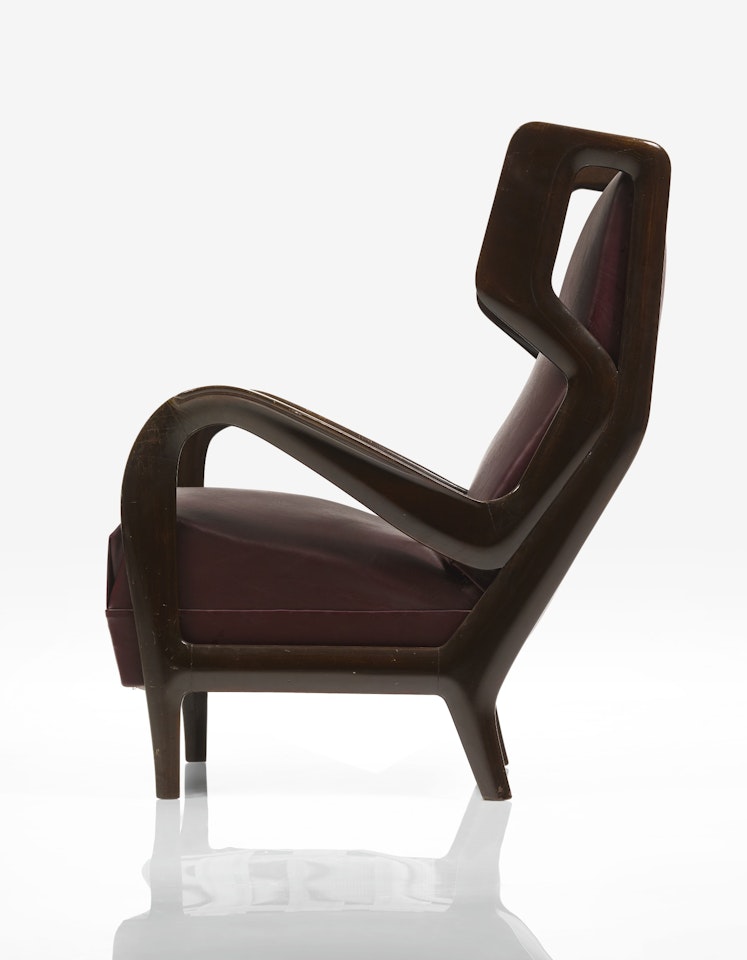WINGBACK ARMCHAIR by Gio Ponti