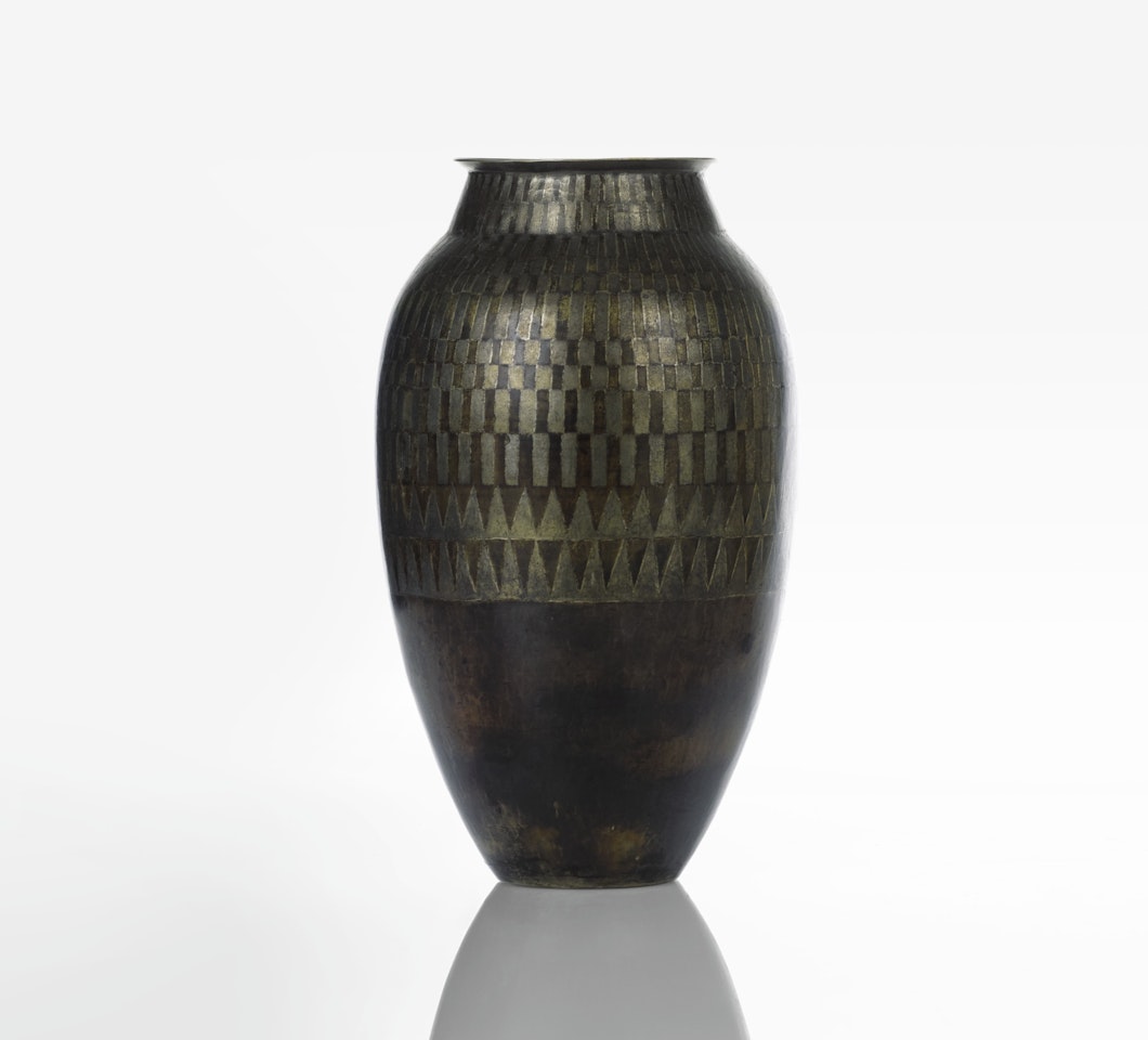 DINANDERIE VASE by Jean Dunand