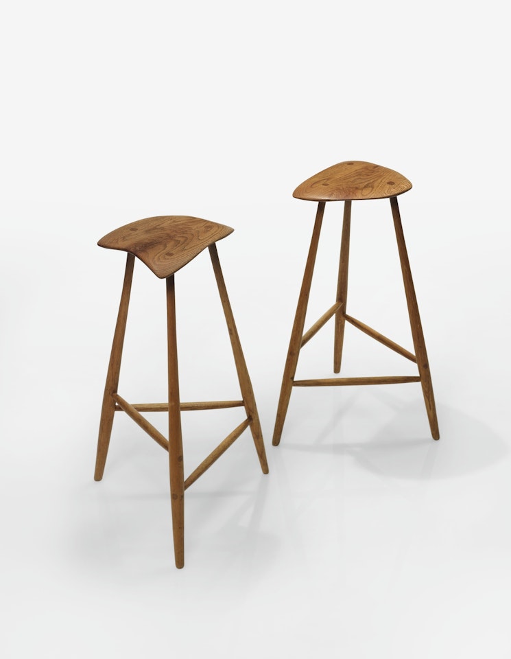 PAIR OF STOOLS by Wharton Esherick