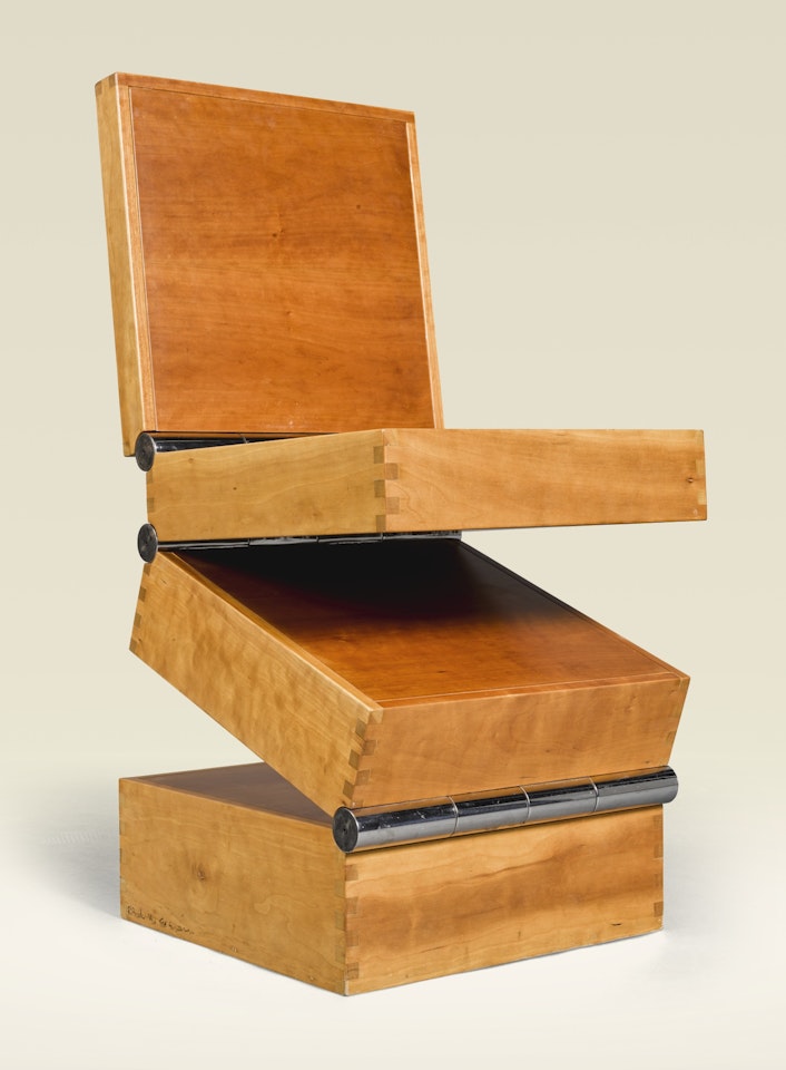 'BOX IN FOUR MOVEMENTS' CHAIR by Ron Arad