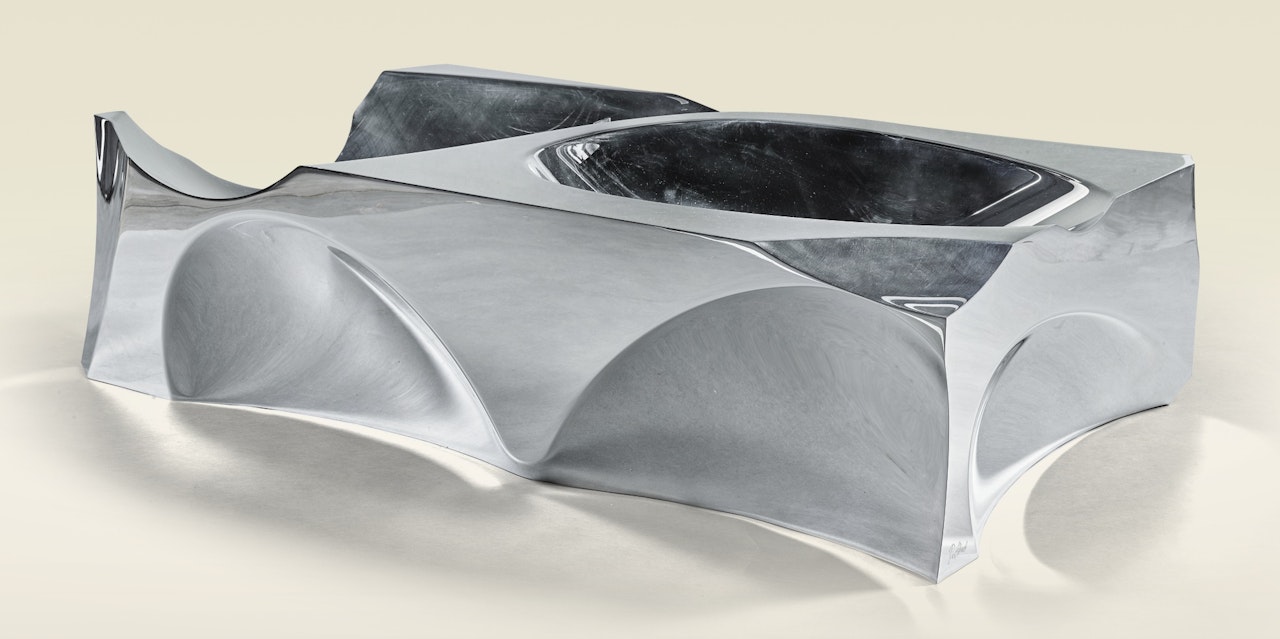 UNIQUE COFFEE TABLE, FROM THE 'B.O.O.P. (BLOWN OUT OF PROPORTION)' SERIES by Ron Arad