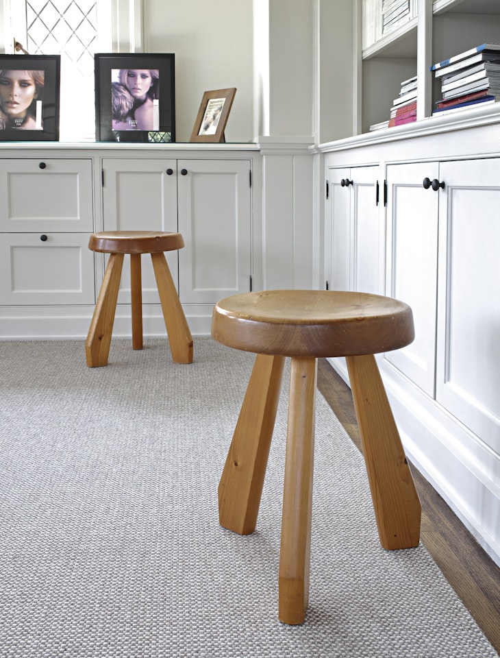PAIR OF STOOLS by Charlotte Perriand