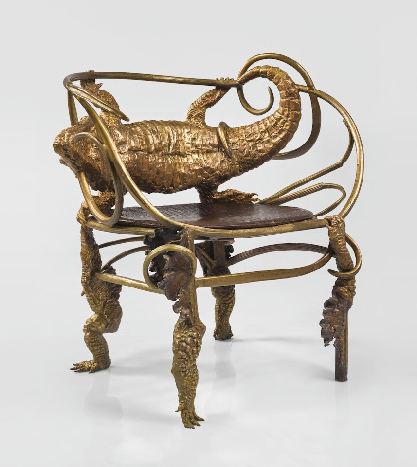 "CROCODILE" ARMCHAIR by Claude Lalanne