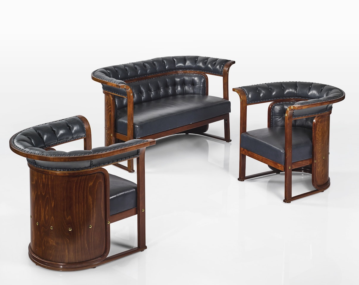 "BUENOS AIRES" SALON SUITE, MODEL NOS. 675/C AND 675/F by Josef Hoffmann