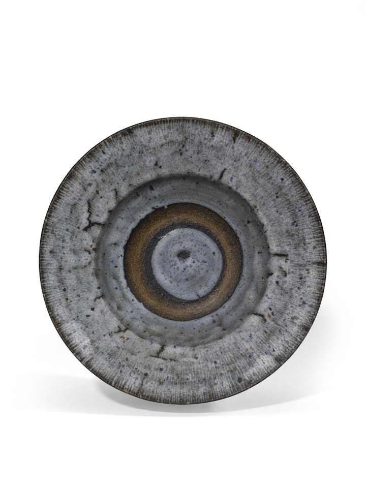 LARGE STONEWARE BOWL by Lucie Rie