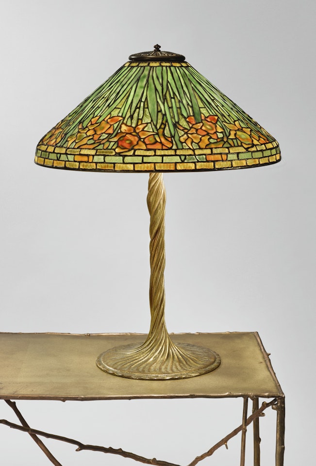 "DAFFODIL" TABLE LAMP by Tiffany Studios