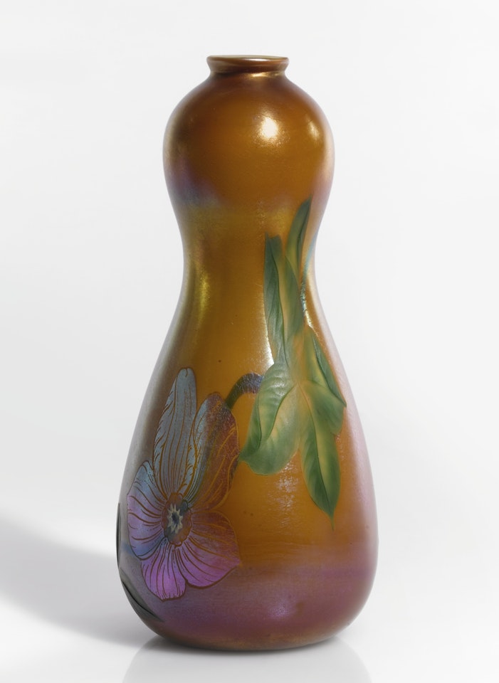 CARVED CAMEO VASE by Tiffany Studios