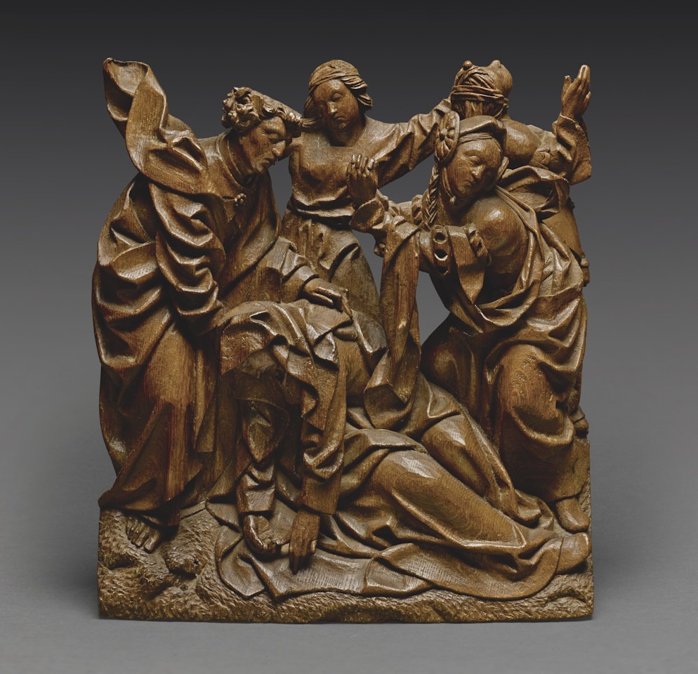 RELIEF WITH THE FAINTING VIRGIN by Anonymous