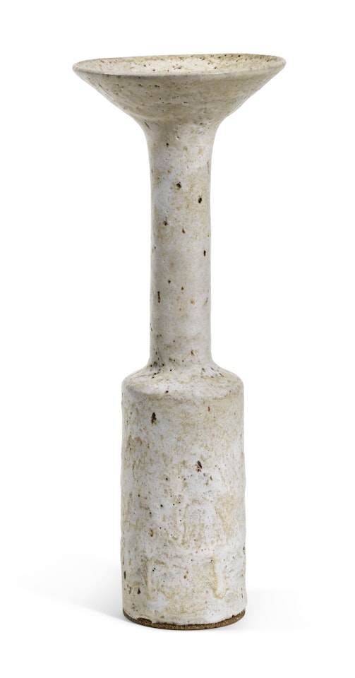 TALL VASE by Lucie Rie