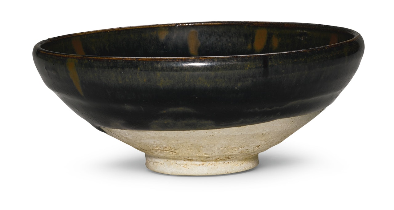 A 'CIZHOU' RUSSET-SPLASHED BOWL  by Anonymous