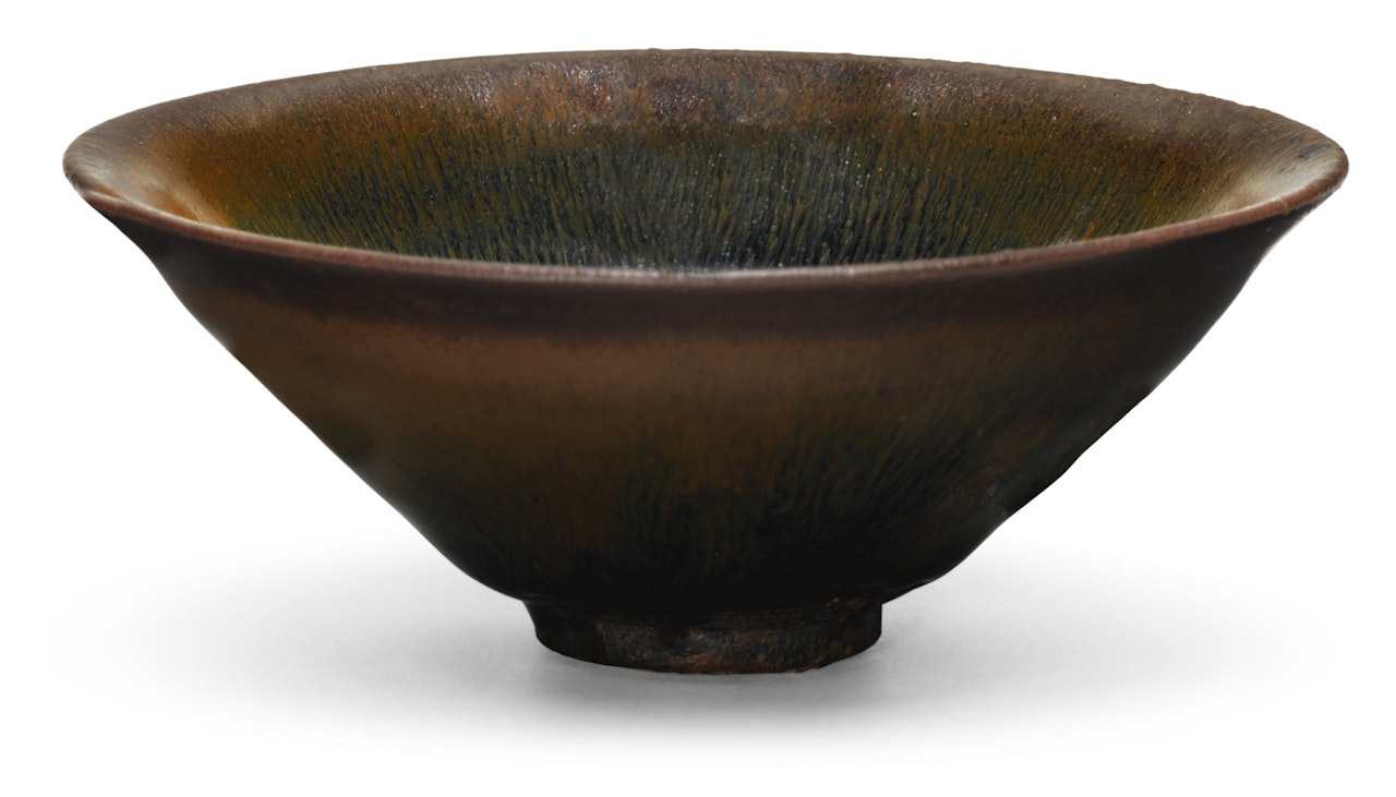 A 'JIAN' 'HARES-FUR' BOWL  by Anonymous