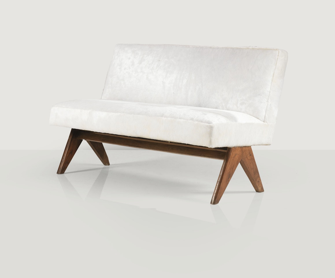 PJ-SI-37-B PUBLIC BENCH by Pierre Jeanneret