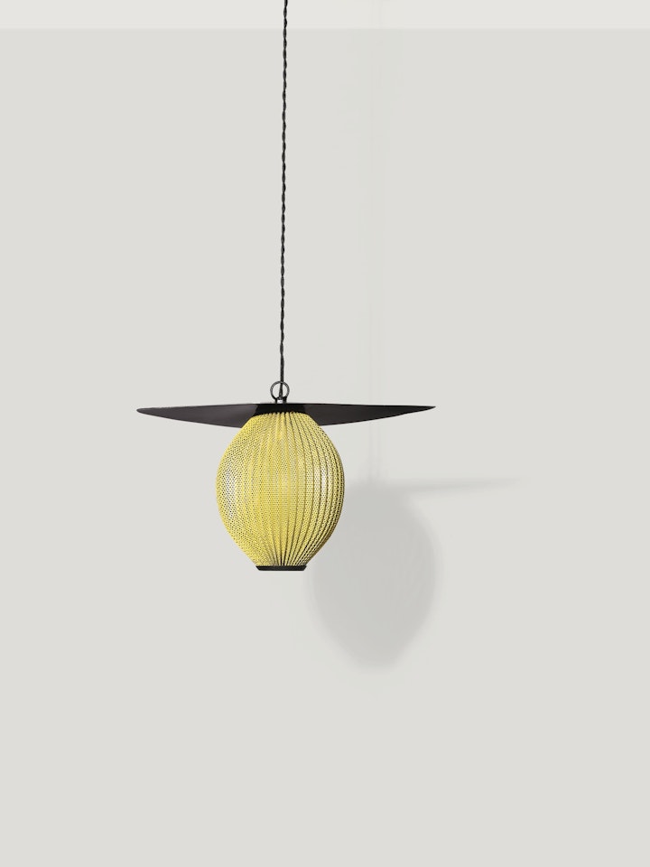 SATELLITE CEILING LIGHT by Mathieu Mategot