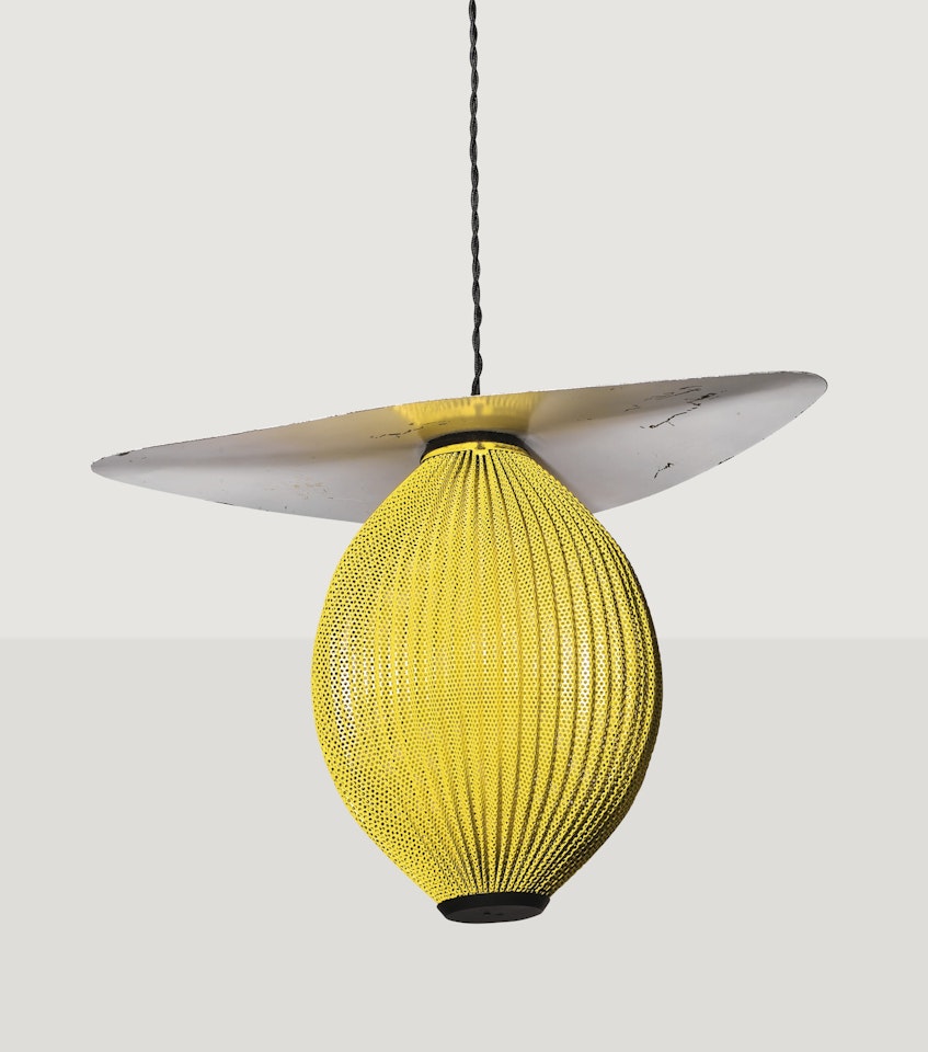 SATELLITE CEILING LIGHT by Mathieu Mategot