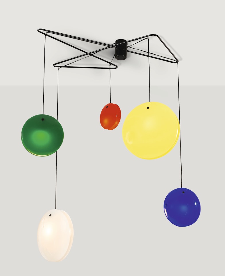 2072 OR JO-JO CEILING LIGHT by Gino Sarfatti