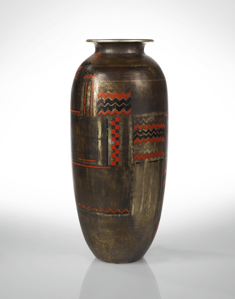 DINANDERIE VASE by Jean Dunand