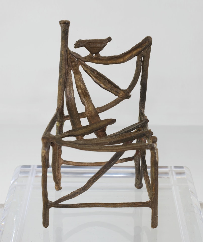 MAQUETTE FOR "WILLIAMSBURG" CHAIR by Claude Lalanne