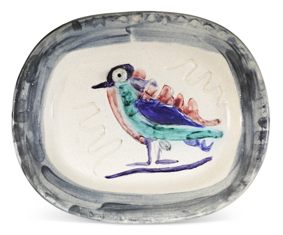 OISEAU POLYCHROME (A. R. 33) by Pablo Picasso