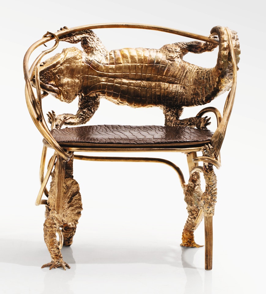 CROCODILE ARMCHAIR by Claude Lalanne