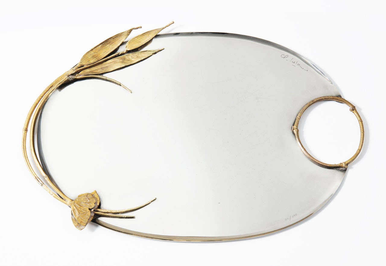 PLATEAU AUX BAMBOUS by Claude Lalanne